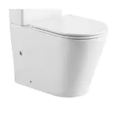 Чаша унітазу-компакту Mixxus Premium Bevel-0401-T1 Bowl 625х390х845 Tornado 1.0 без сидіння (MI8348
