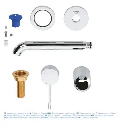 Змішувач для раковини прихованого монтажу Grohe Essence New (19408001) Змішувач для раковини прихованого монтажу Grohe Essence New (19408001)