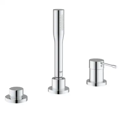 Grohe Essence Змішувач для ванни на 3 отвори, хром (19976001) Grohe Essence Змішувач для ванни на 3 отвори, хром (19976001)