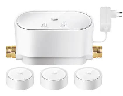 Інтелектуальний контролер води з 3-ма датчиками Grohe Sense Guard (22502LN1) Інтелектуальний контролер води з 3-ма датчиками Grohe Sense Guard (22502LN1)