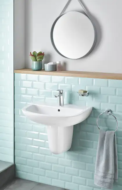 Grohe BauLoop Змішувач для раковини M-розмір, хром (23762000) Grohe BauLoop Змішувач для раковини M-розмір, хром (23762000)