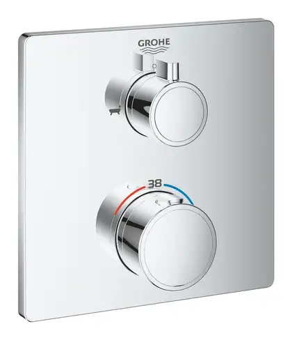 Термостат прихованого монтажу на 2 споживача Grohe Grohtherm Convent. Concealed (24080000) Термостат прихованого монтажу на 2 споживача Grohe Grohtherm Convent. Concealed (24080000)