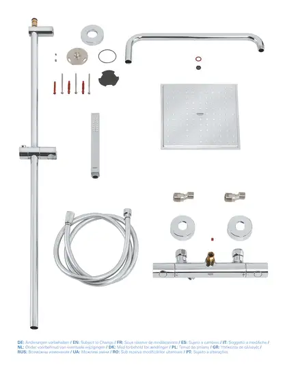 Grohe Euphoria System Душевая система, хром (26187000) Grohe Euphoria System Душевая система, хром (26187000)