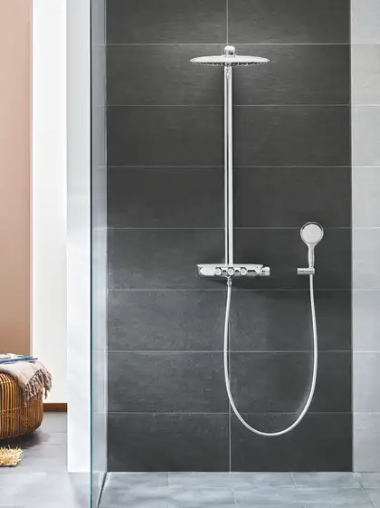Душова система з термостатом для душа Grohe Rainshower SmartControl (26250000) Душова система з термостатом для душа Grohe Rainshower SmartControl (26250000)
