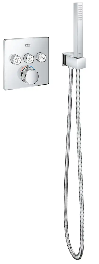 Шлангове підключення з тримачем Grohe Euphoria Cube (26370000)