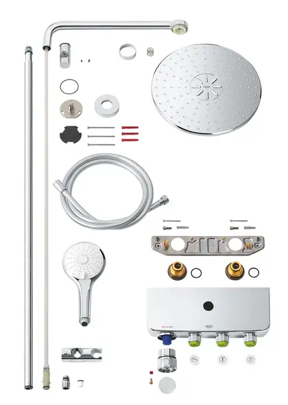 Душова система з термостатом для душа Grohe Euphoria SmartControl System (26507000) Душова система з термостатом для душа Grohe Euphoria SmartControl System (26507000)