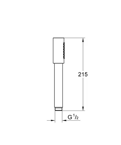 Ручний душ Grohe SPA RSH Aqua Stick, 1 режим (26866000) Ручний душ Grohe SPA RSH Aqua Stick, 1 режим (26866000)