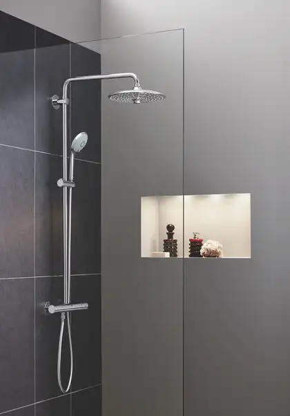 Душова система з термостатом для душа Grohe Euphoria System (27296002) Душова система з термостатом для душа Grohe Euphoria System (27296002)