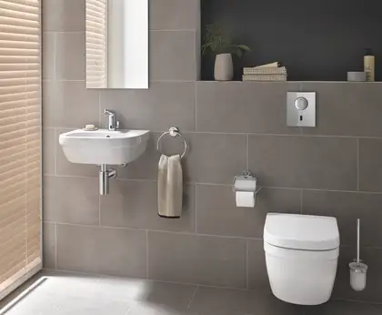 Сифон для раковини GROHE 28912000 без випуску (під донний клапан) без ревізії (Колір хром) 1 1/4'' Сифон для раковини GROHE 28912000 без випуску (під донний клапан) без ревізії (Колір хром) 1 1/4''