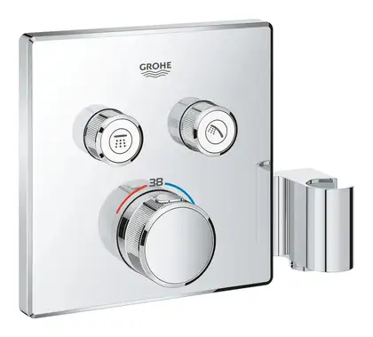 Grohe Grohtherm SmartControl, термостат на 2 выхода, хром (29125000)
