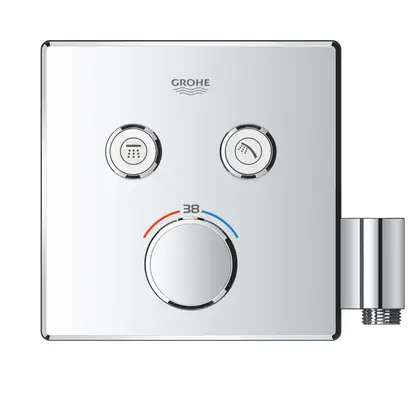 Grohe Grohtherm SmartControl, термостат на 2 выхода, хром (29125000)