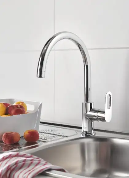 Grohe BauLoop Смеситель для кухни, хром (31368000) Grohe BauLoop Смеситель для кухни, хром (31368000)