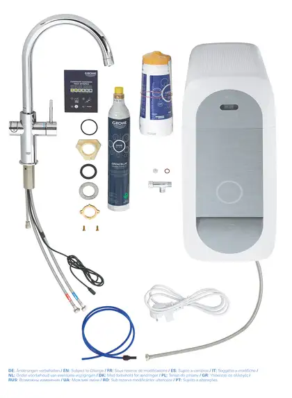 Система фільтрів для питної води зі змішувачем Grohe Blue Home Connected (31455001)