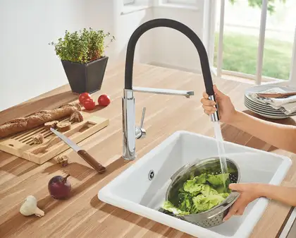 Змішувач для кухні з гнучким виливом Grohe Concetto new (31491000) Змішувач для кухні з гнучким виливом Grohe Concetto new (31491000)