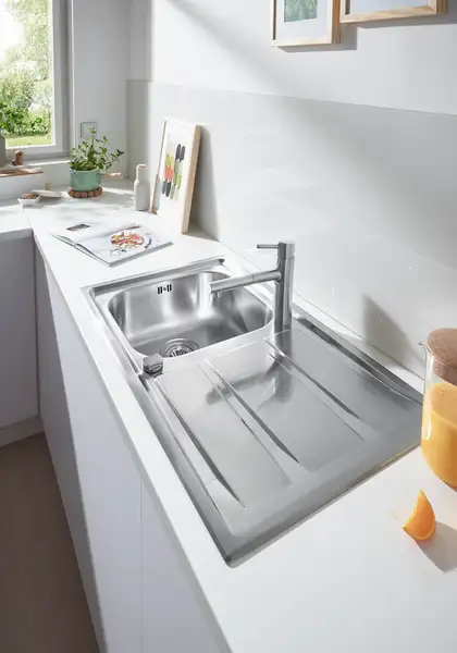 Мийка для кухні із нержавіючої сталі Grohe K400+ (31568SD0) Мийка для кухні із нержавіючої сталі Grohe K400+ (31568SD0)