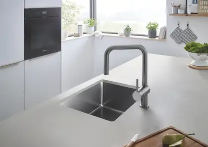 Мийка для кухні із нержавіючої сталі Grohe K700U (31574AL0) Мийка для кухні із нержавіючої сталі Grohe K700U (31574AL0)
