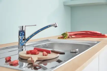 Grohe BauEco Смеситель для кухни, хром (31680000) Grohe BauEco Смеситель для кухни, хром (31680000)