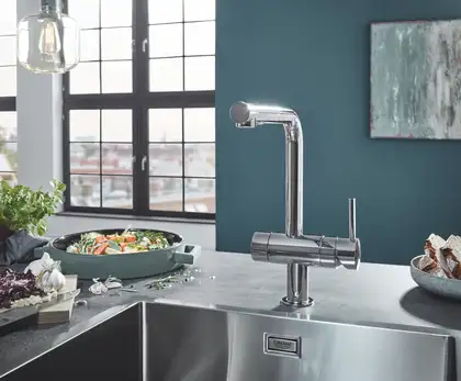 Мийка для кухні із нержавіючої сталі Grohe K700 (31726SD0) Мийка для кухні із нержавіючої сталі Grohe K700 (31726SD0)