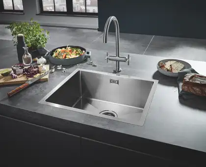 Мийка для кухні із нержавіючої сталі Grohe K700 (31726SD0) Мийка для кухні із нержавіючої сталі Grohe K700 (31726SD0)