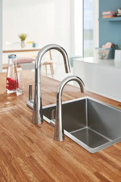 Мийка для кухні із нержавіючої сталі Grohe K700 (31726SD0) Мийка для кухні із нержавіючої сталі Grohe K700 (31726SD0)