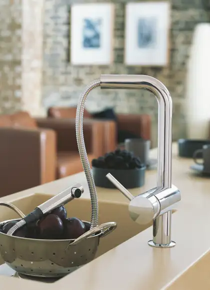 Grohe Minta Смеситель для кухни, выдвижной излив (32168000) Grohe Minta Смеситель для кухни, выдвижной излив (32168000)