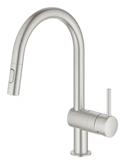 Grohe Minta Змішувач для кухні, SuperSteel (32321DC2) Grohe Minta Змішувач для кухні, SuperSteel (32321DC2)
