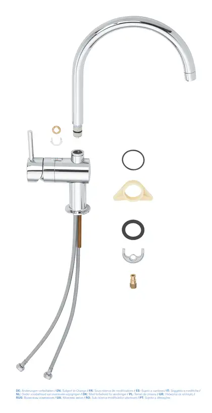 Grohe Minta Змішувач для кухні, хром (32917000)
