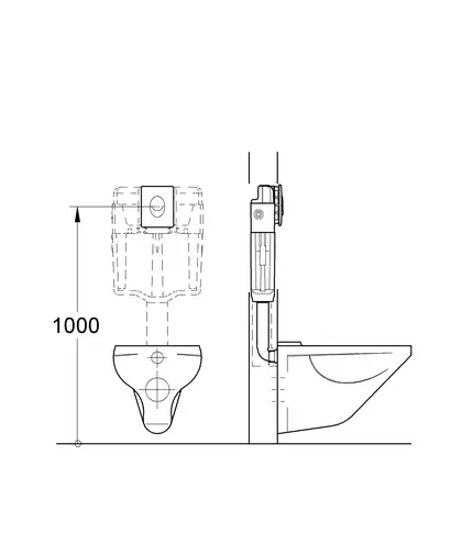 Grohe Skate Air Панель смыва, Phantom Black (38505KF0) Grohe Skate Air Панель смыва, Phantom Black (38505KF0)