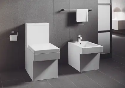 Тримач для туалетного паперу Grohe Essentials Cube New (40507001) Тримач для туалетного паперу Grohe Essentials Cube New (40507001)