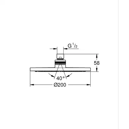 Grohe Eurosmart Скрытая душевая система, хром (UA25183003) Grohe Eurosmart Скрытая душевая система, хром (UA25183003)