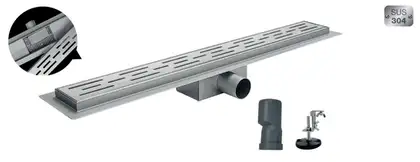 KOER FD01 Душевой трап под плитку, нержавейка (KR3265)