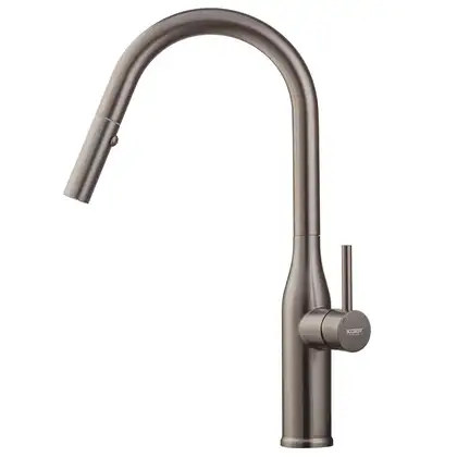 KOER KI-70004-07 Смеситель для кухни, нерж. сталь (KR3387)