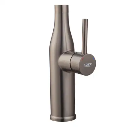 KOER KI-70004-07 Смеситель для кухни, нерж. сталь (KR3387)