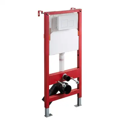 KOER KT-0502-03 Инсталляция для унитаза с кнопкой, белая (KR5172) KOER KT-0502-03 Инсталляция для унитаза с кнопкой, белая (KR5172)