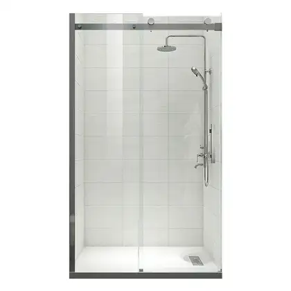 Koer SR SD01-120x200 Дверь в нишу, графит (KR5378) Koer SR SD01-120x200 Дверь в нишу, графит (KR5378)