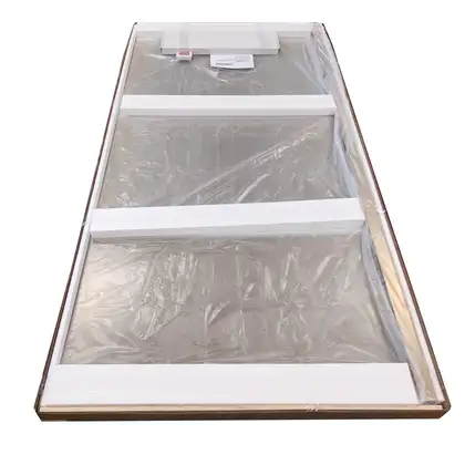 KOER SR SP02-100x200 Walk-In, прозрачное стекло, матовое золото (KR5396)