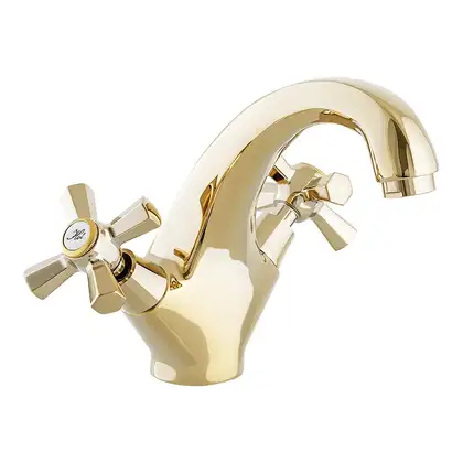 Mixxus Premium Retro Gold-161 Смеситель для умывальника, золото (MI5848) Mixxus Premium Retro Gold-161 Смеситель для умывальника, золото (MI5848)