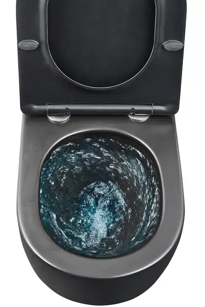 Mixxus Premium ELLIPSE Подвесной унитаз, черный (MP6591)