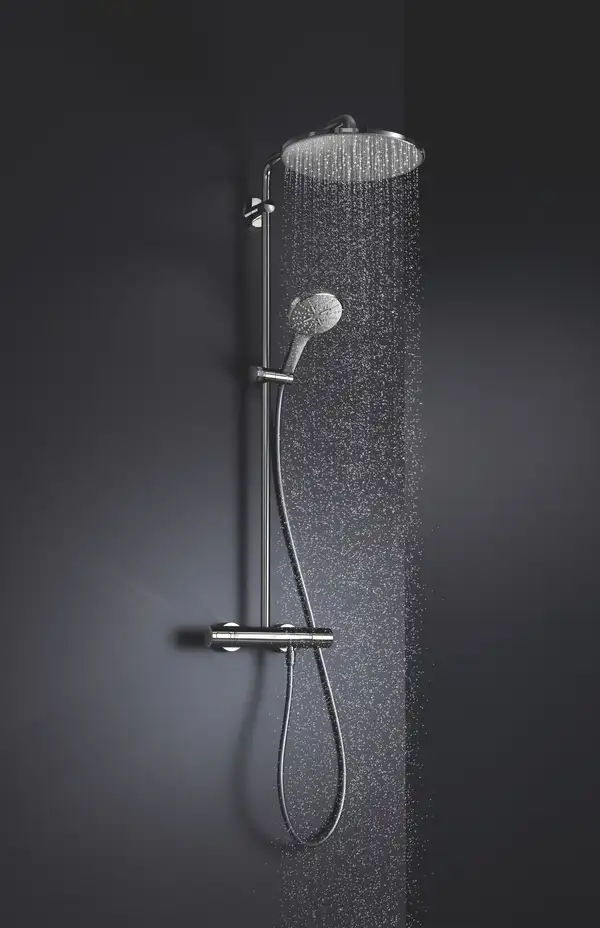 Grohe Rainshower System Душова система з термостатом, хром (26647000)