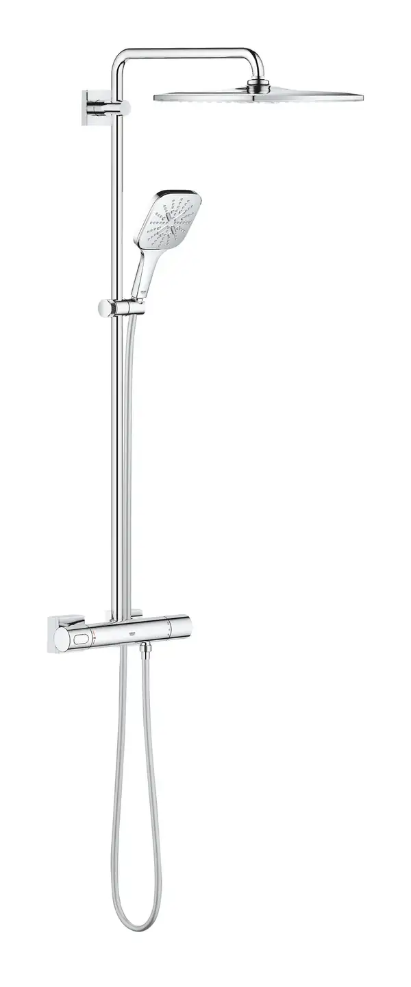 Душова система з термостатом Grohe Rainshower, хром (26649000) Душова система з термостатом Grohe Rainshower, хром (26649000)