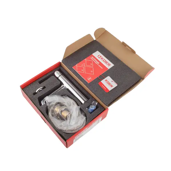 KOER KB-10029-01 Смеситель для умывальника, хром (KR5478)