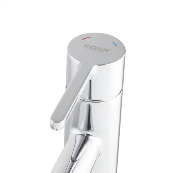 KOER KB-10029-01 Смеситель для умывальника, хром (KR5478)