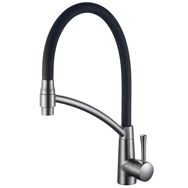 MIXXUS PREMIUM ROSSI 017 Змішувач для кухні, графіт (MI6829)