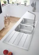 Мийка для кухні із нержавіючої сталі Grohe K500 (31588SD1)