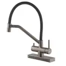 KOER KB-74027-07 Смеситель для кухни, черный (KR5203)