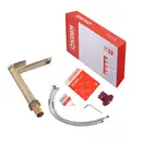 KOER KB-11028-12 Смеситель для умывальника, хром (KR5295)