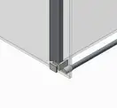 KOER SR SW01-90x200-TR-07 Стенка душевой, графит (KR5382)