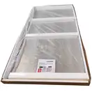 KOER SR SW01-90x200-TR-07 Стенка душевой, графит (KR5382)