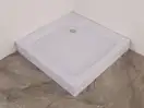 Душова кабіна з низьким піддоном Mixxus CUBIC SCT01-100x100x195-FB CHROME матове скло 4мм (MI6904)