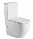 Чаша унітазу-компакту Mixxus Premium Ellipse-0402-T1 Bowl 660х390х855 Tornado 1.0 без сидіння (MI83 (MI8347)